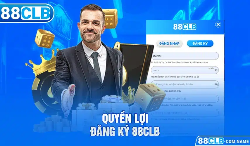 Đăng Ký 88CLB Quyền lợi đăng ký 88CLB